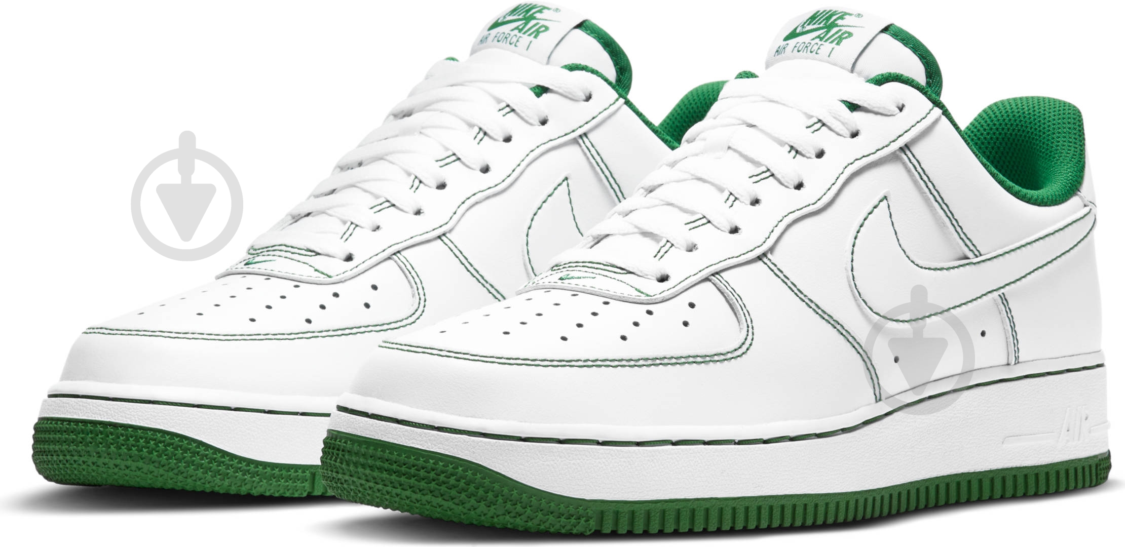 Кроссовки мужские демисезонные Nike AIR FORCE 1 CV1724-103 р.42,5 белые - фото 1