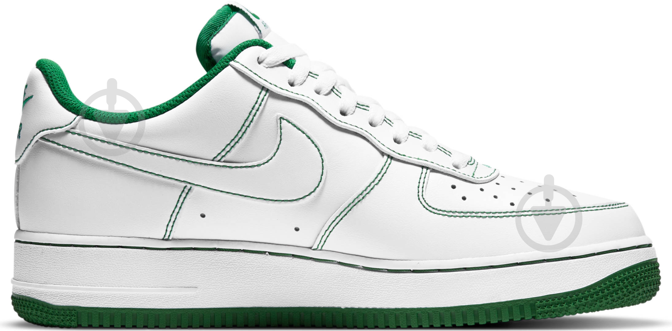 Кроссовки мужские демисезонные Nike AIR FORCE 1 CV1724-103 р.42,5 белые - фото 4