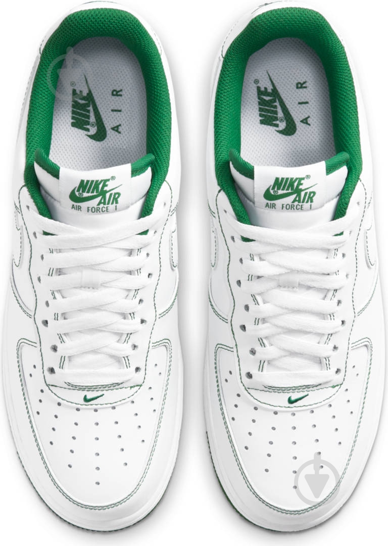 Кроссовки мужские демисезонные Nike AIR FORCE 1 CV1724-103 р.42,5 белые - фото 7