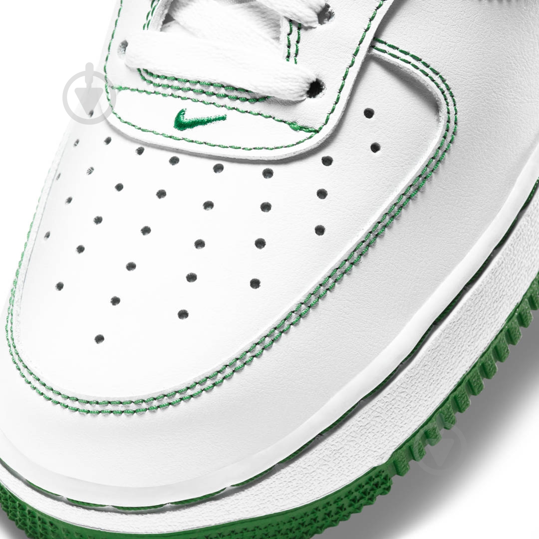 Кроссовки мужские демисезонные Nike AIR FORCE 1 CV1724-103 р.42,5 белые - фото 9
