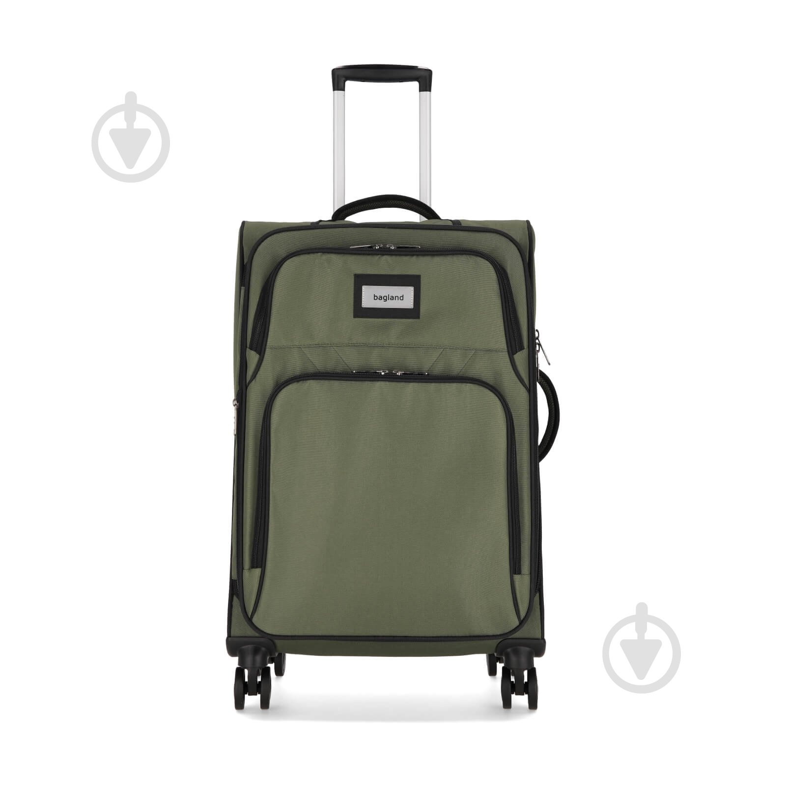 Валіза Bagland Валенсія 63 л Khaki - фото 1 Валіза Bagland Валенсія 63 л Khaki - фото 1
