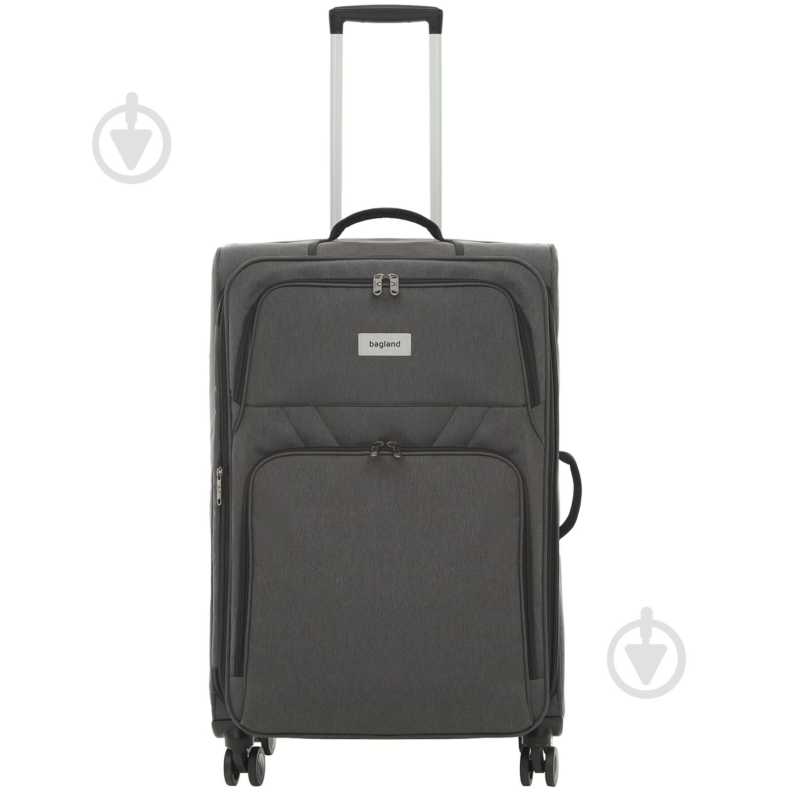 Валіза Bagland Валенсія 83 л темно-сірий - фото 1