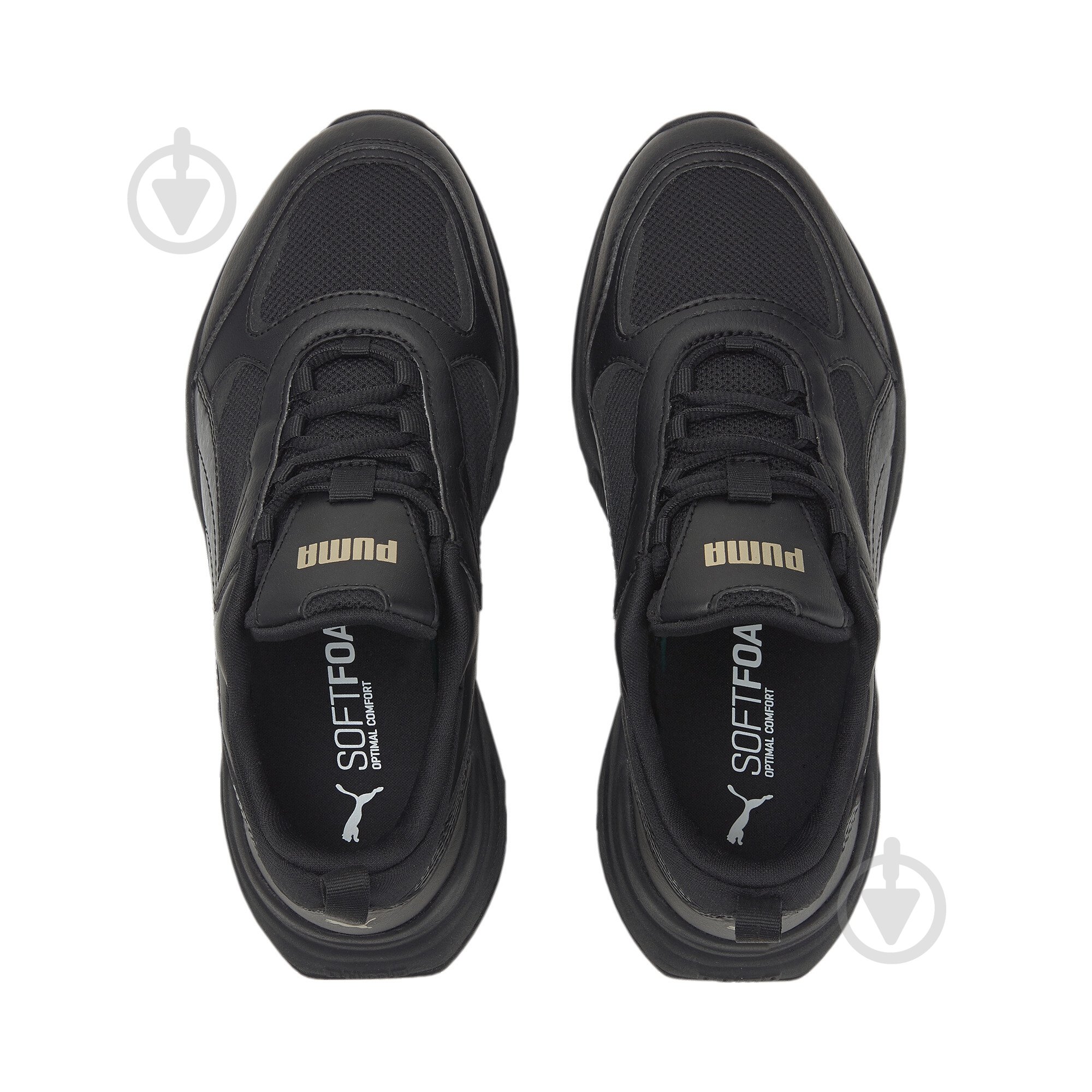 Кросівки жіночі демісезонні Puma Cassia 38464702 р.38,5 чорні - фото 4