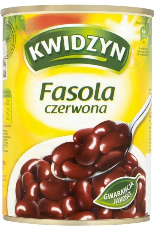 ФасольKWIDZYN красная консервированная 400 г - фото 1 ФасольKWIDZYN красная консервированная 400 г - фото 1