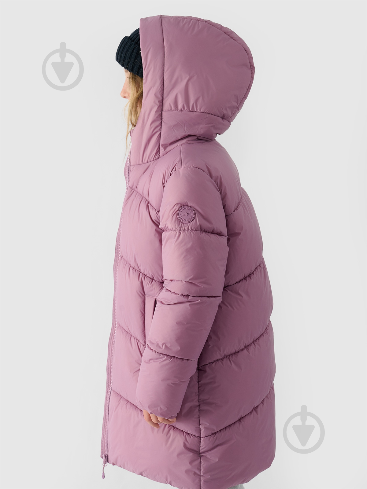 Пуховик 4F DOWN JACKET F455 4FJWAW24TDJAF455-54S р.140 розовый - фото 5