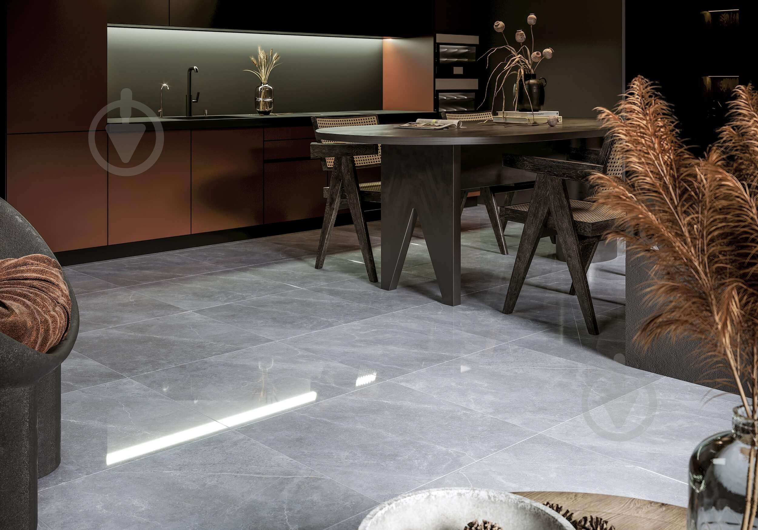 Плитка Golden Tile Space Stone grey 5V2500 59,5х59,5 см - фото 2