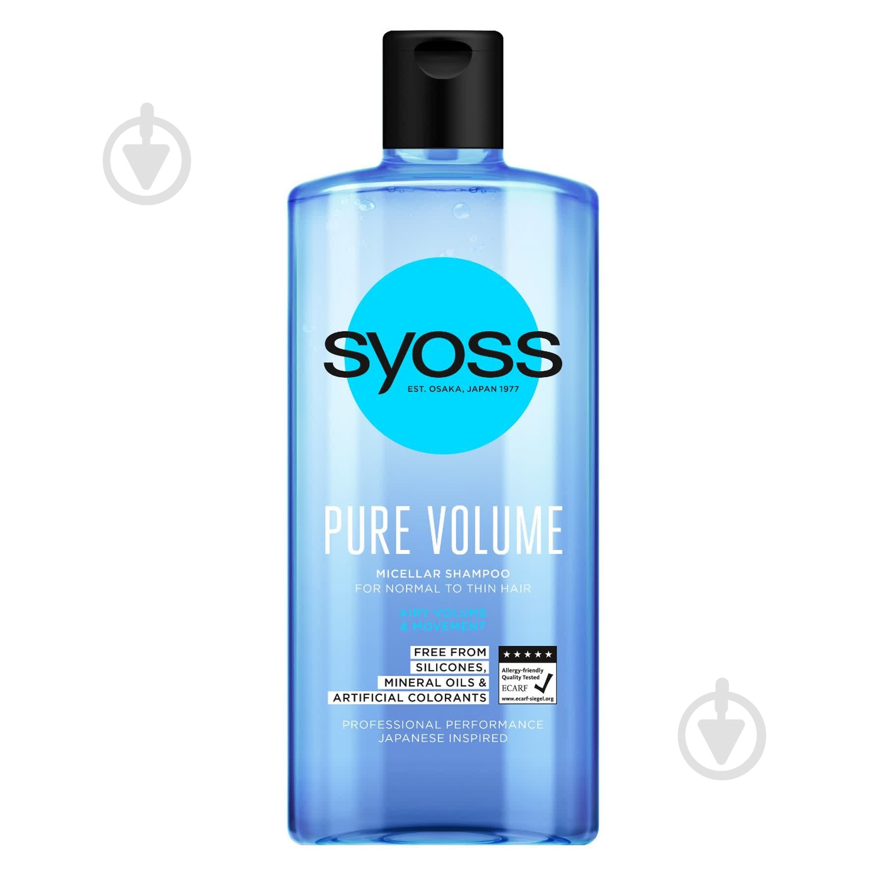 Шампунь Syoss Pure volume 440 мл - фото 1