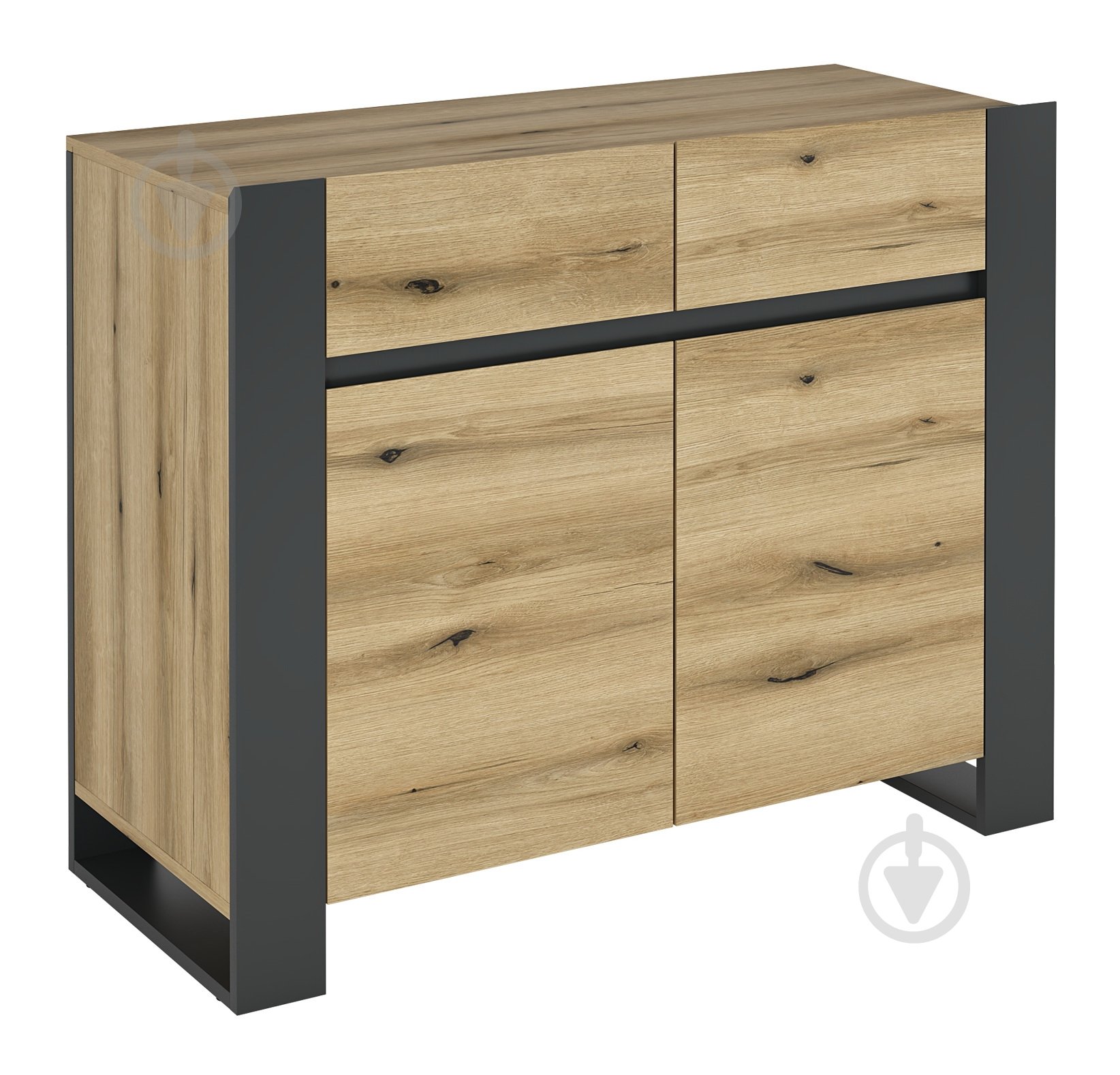 Комод Грейд Combo №3 1000x788x421 мм дуб евок прибережний/графіт сірий - фото 1