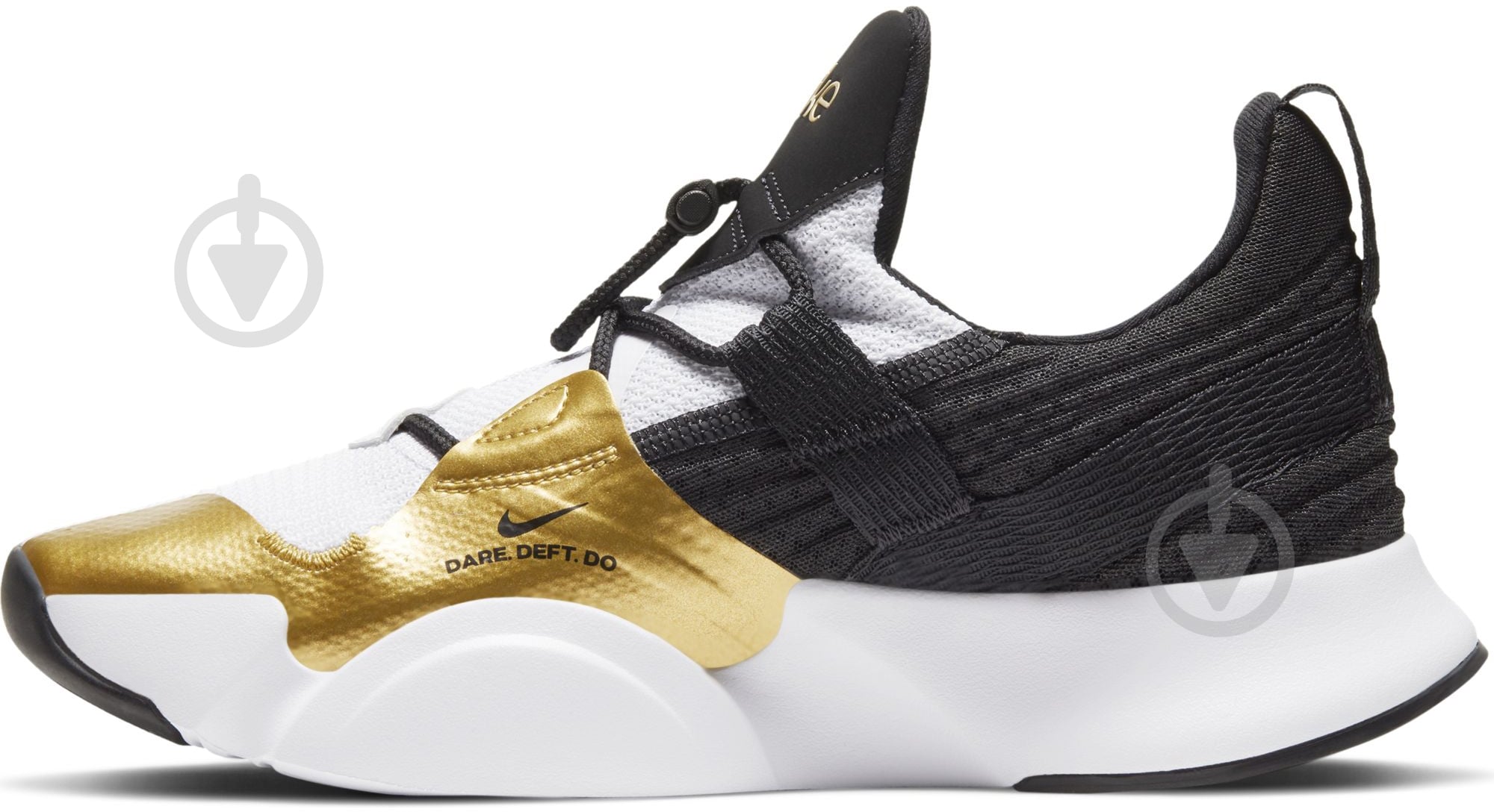 Кроссовки женские демисезонные Nike SuperRep Groove CT1248-109 р.39 черно-белые - фото 6