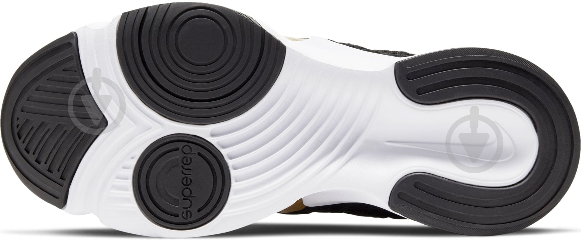 Кроссовки женские демисезонные Nike SuperRep Groove CT1248-109 р.39 черно-белые - фото 8
