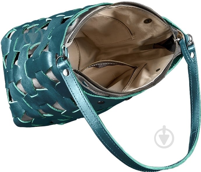 Сумка женская BlankNote Пазл M зеленый BN-BAG-32-malachite - фото 2