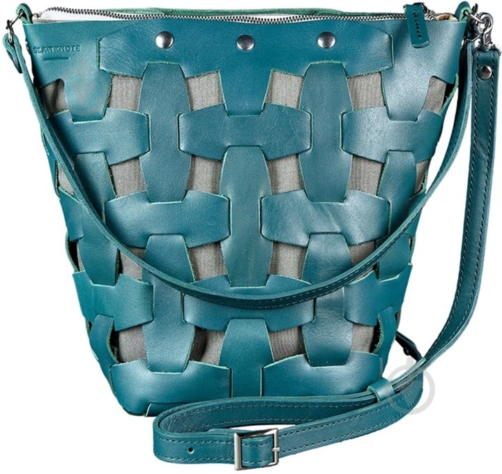 Сумка женская BlankNote Пазл M зеленый BN-BAG-32-malachite - фото 1