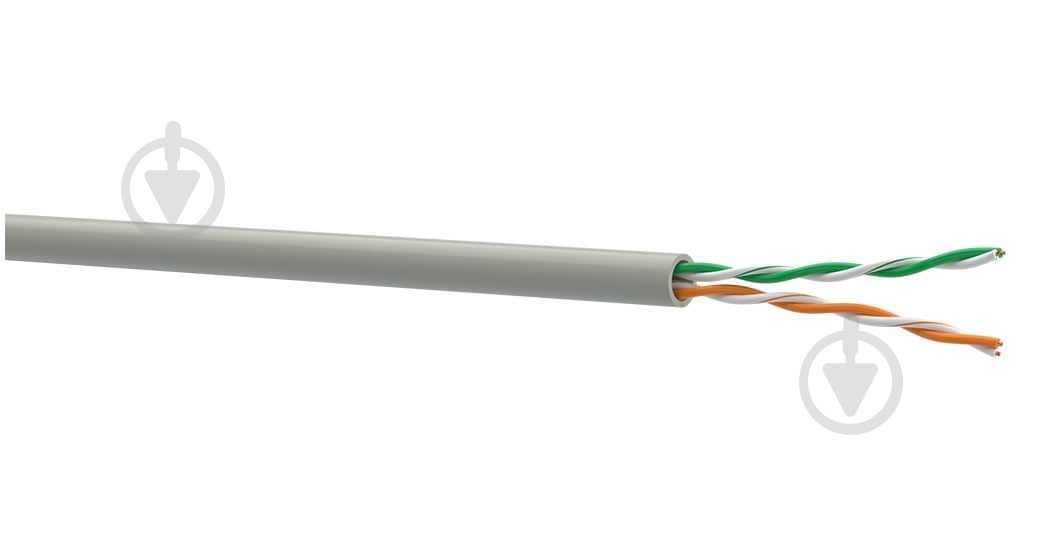 Кабель компьютерный Одескабель UTP 4x0,5 КПВ-ВП (100) 2x2x0,50 (UTP-cat.5) медь - фото 1