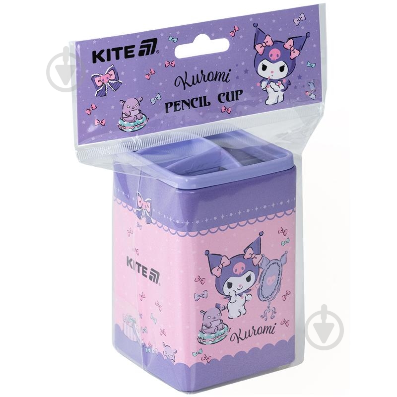 Подставка для канцелярии квадратная Kuromi-3 HK25-105-3 KITE - фото 2