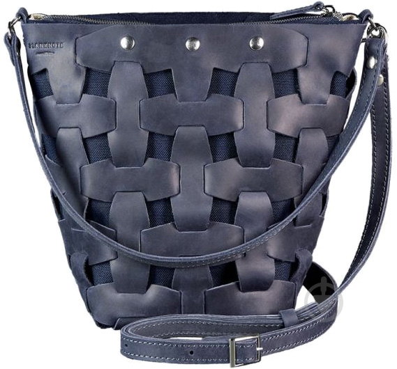 Сумка женская BlankNote Пазл M темно-синий BN-BAG-32-nn - фото 1