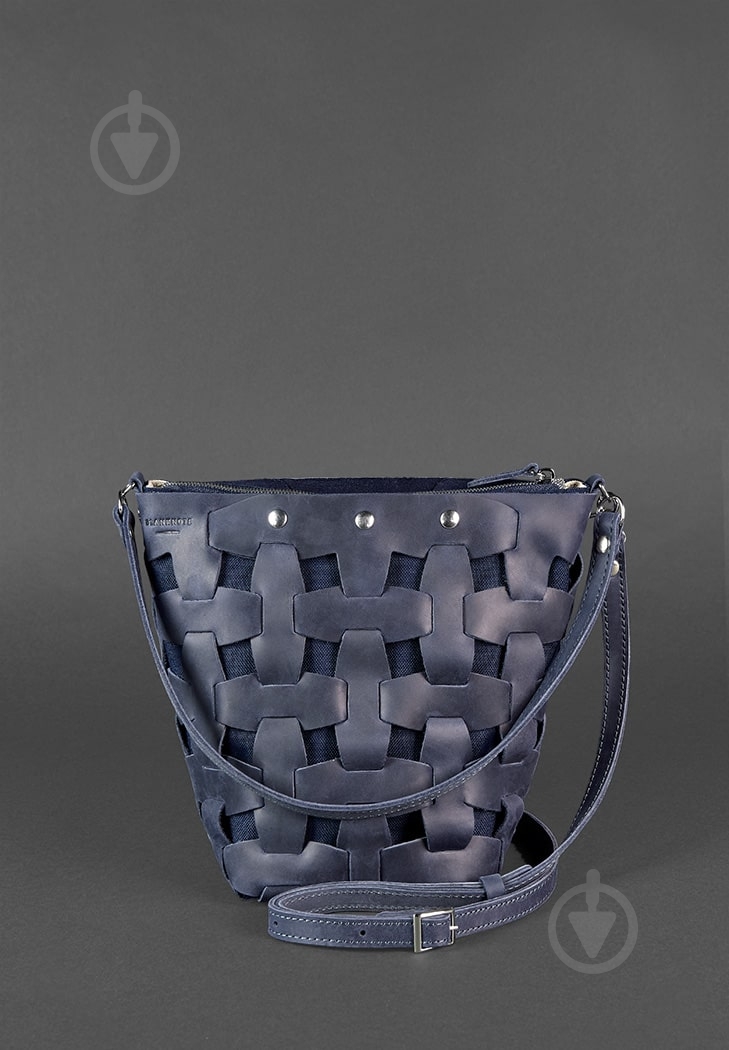 Сумка женская BlankNote Пазл M темно-синий BN-BAG-32-nn - фото 2