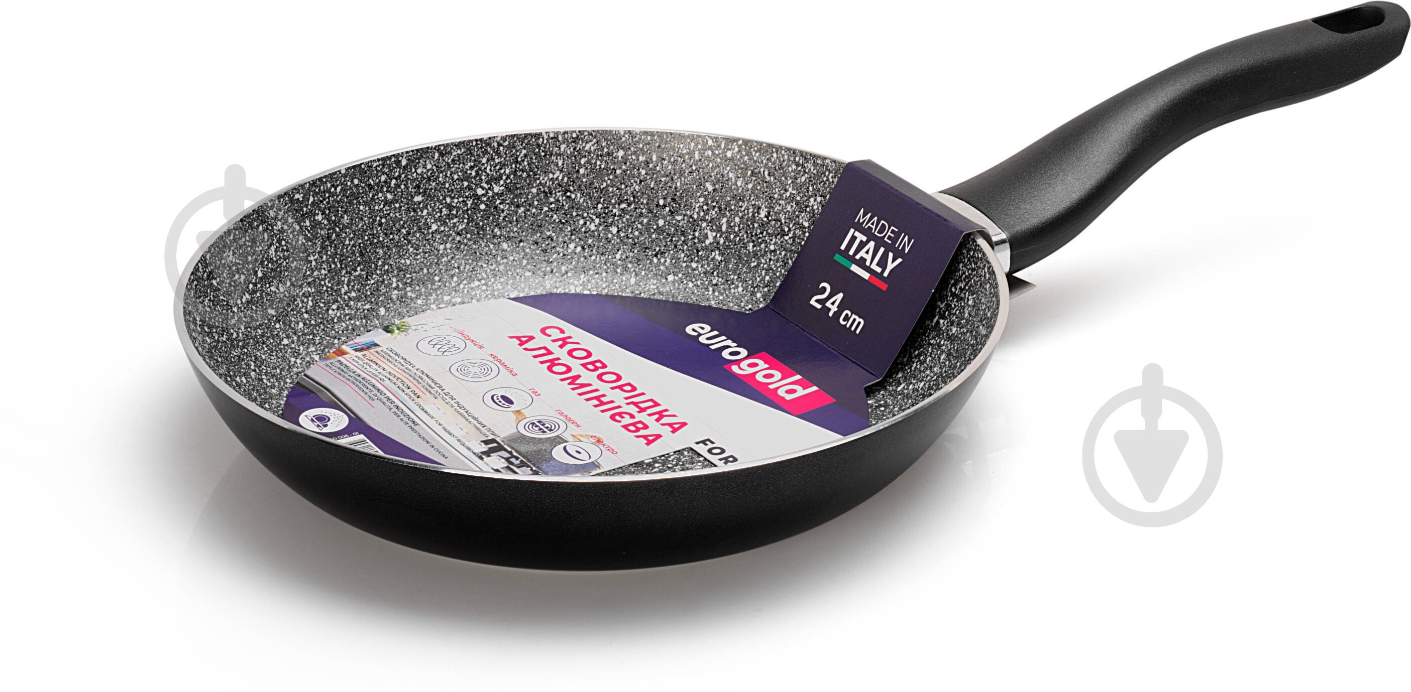 Сковорода Eurogold Forex Stone 24 см - фото 1 Сковорода Eurogold Forex Stone 24 см - фото 1