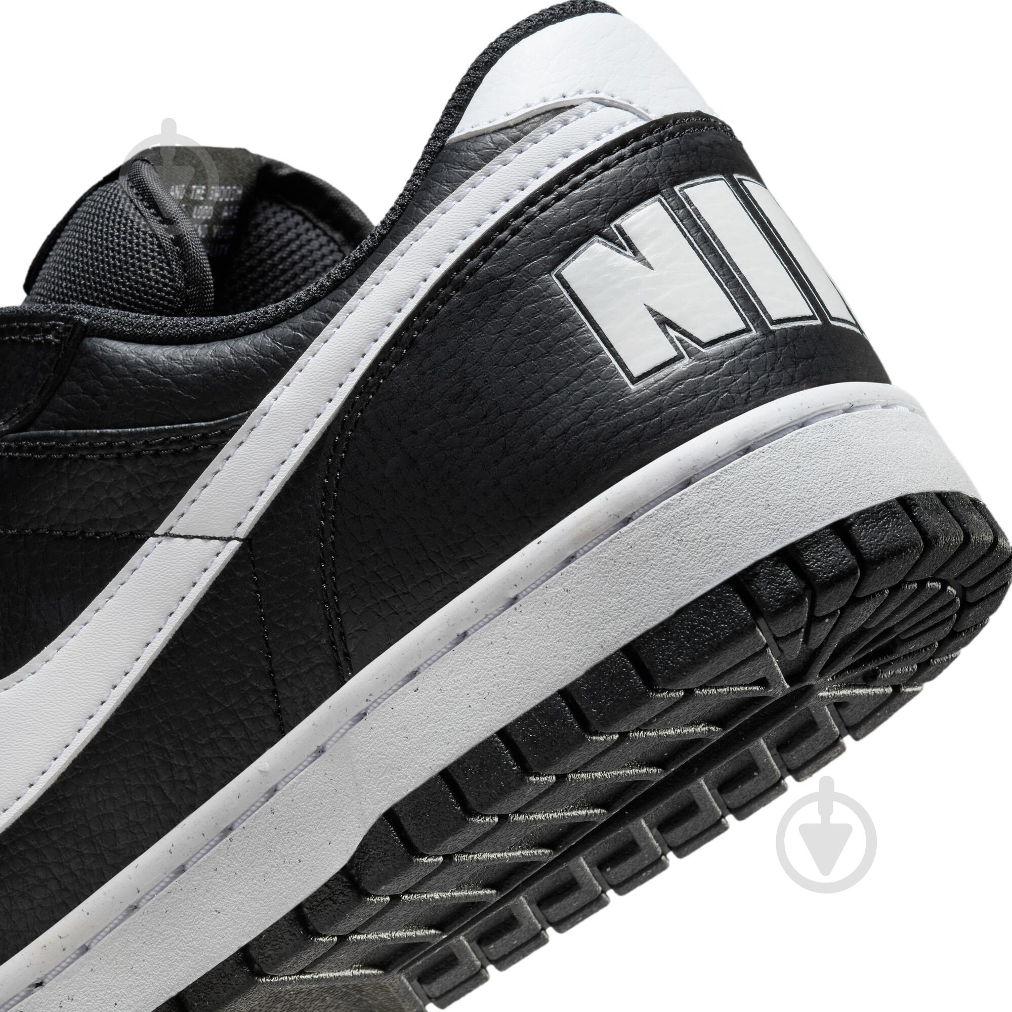 Кросівки чоловічі демісезонні Nike BIG NIKE LOW 355152-016 р.40,5 чорні - фото 10 Кросівки чоловічі демісезонні Nike BIG NIKE LOW 355152-016 р.40,5 чорні - фото 10