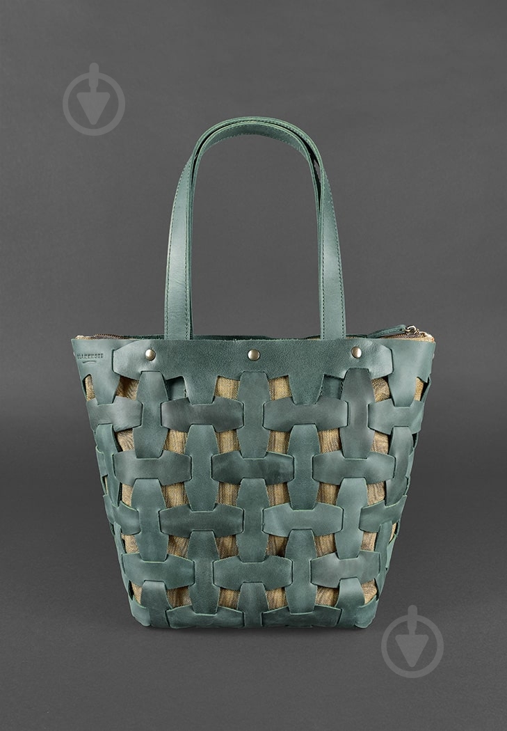 Сумка женская BlankNote Пазл L зеленый BN-BAG-33-iz - фото 2