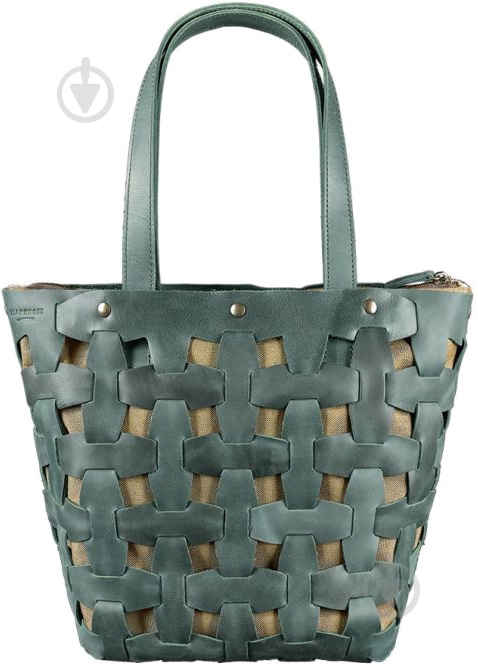 Сумка женская BlankNote Пазл L зеленый BN-BAG-33-iz - фото 1