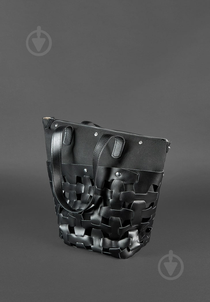 Сумка женская BlankNote Пазл L черный BN-BAG-33-ygol - фото 4