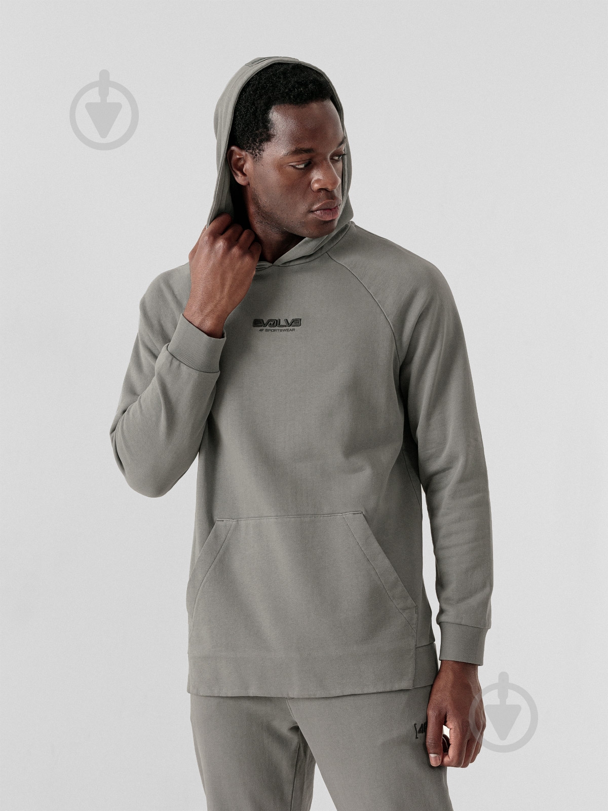 Джемпер 4F D4Z21-BLM211-25S р. S серый - фото 1