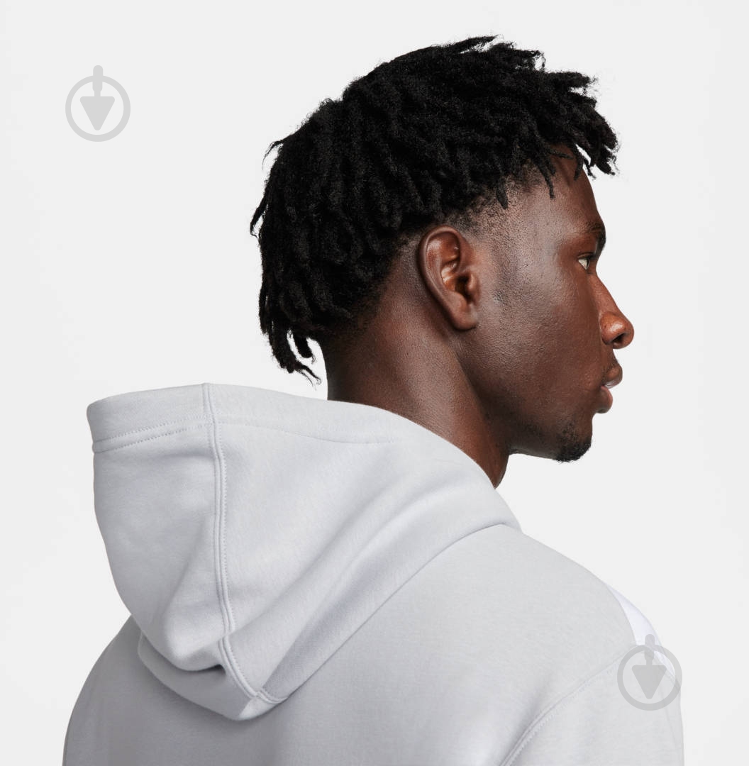 Джемпер Nike M NSW SP FLC FZ HOODIE BB FQ8819-012 р.L серый - фото 5