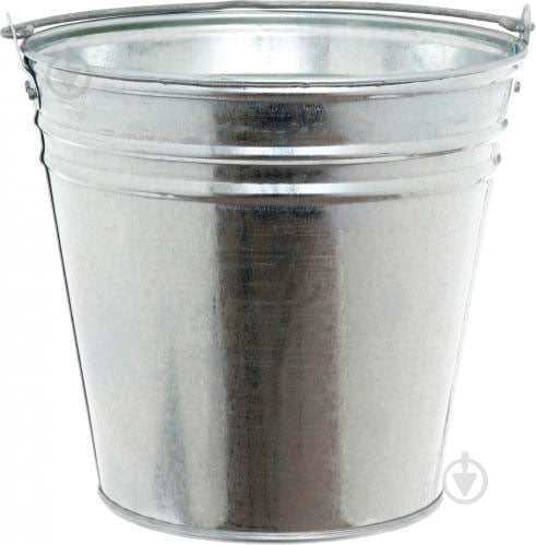 Ведро обычное Арма оцинкованная сталь 15 л стальной - фото 1