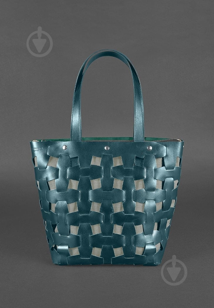 Сумка женская BlankNote Пазл L зеленый BN-BAG-33-malachite - фото 2