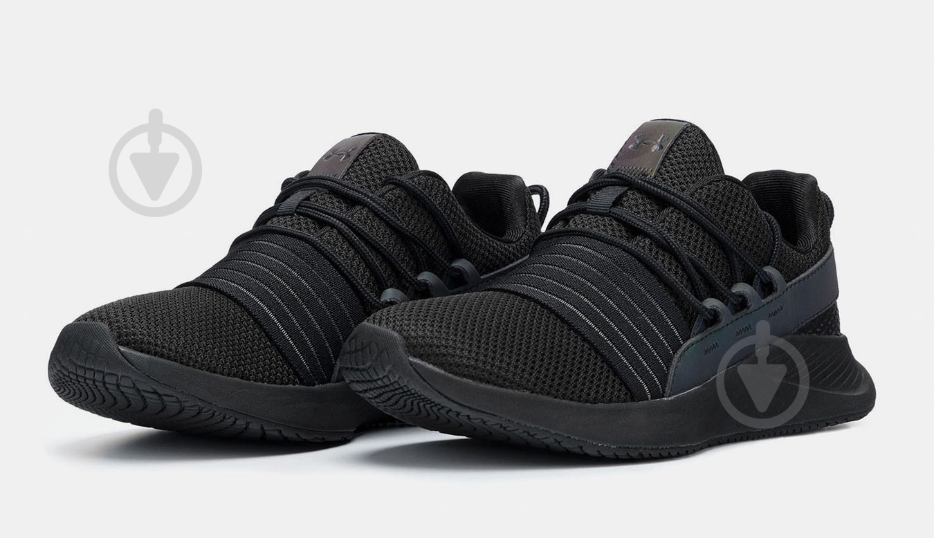 Кроссовки женские демисезонные Under Armour 3022976-001 р.37,5 черные - фото 3