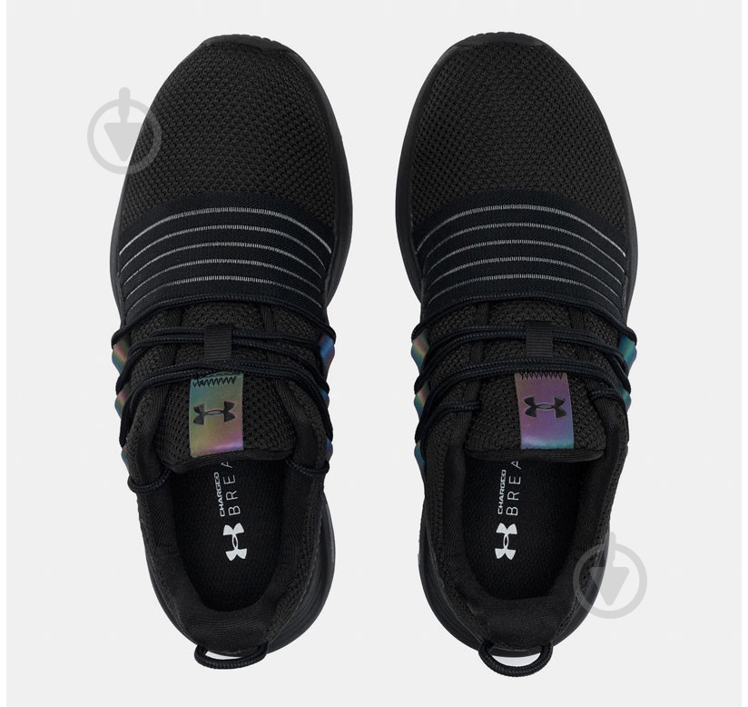 Кроссовки женские демисезонные Under Armour 3022976-001 р.37,5 черные - фото 4