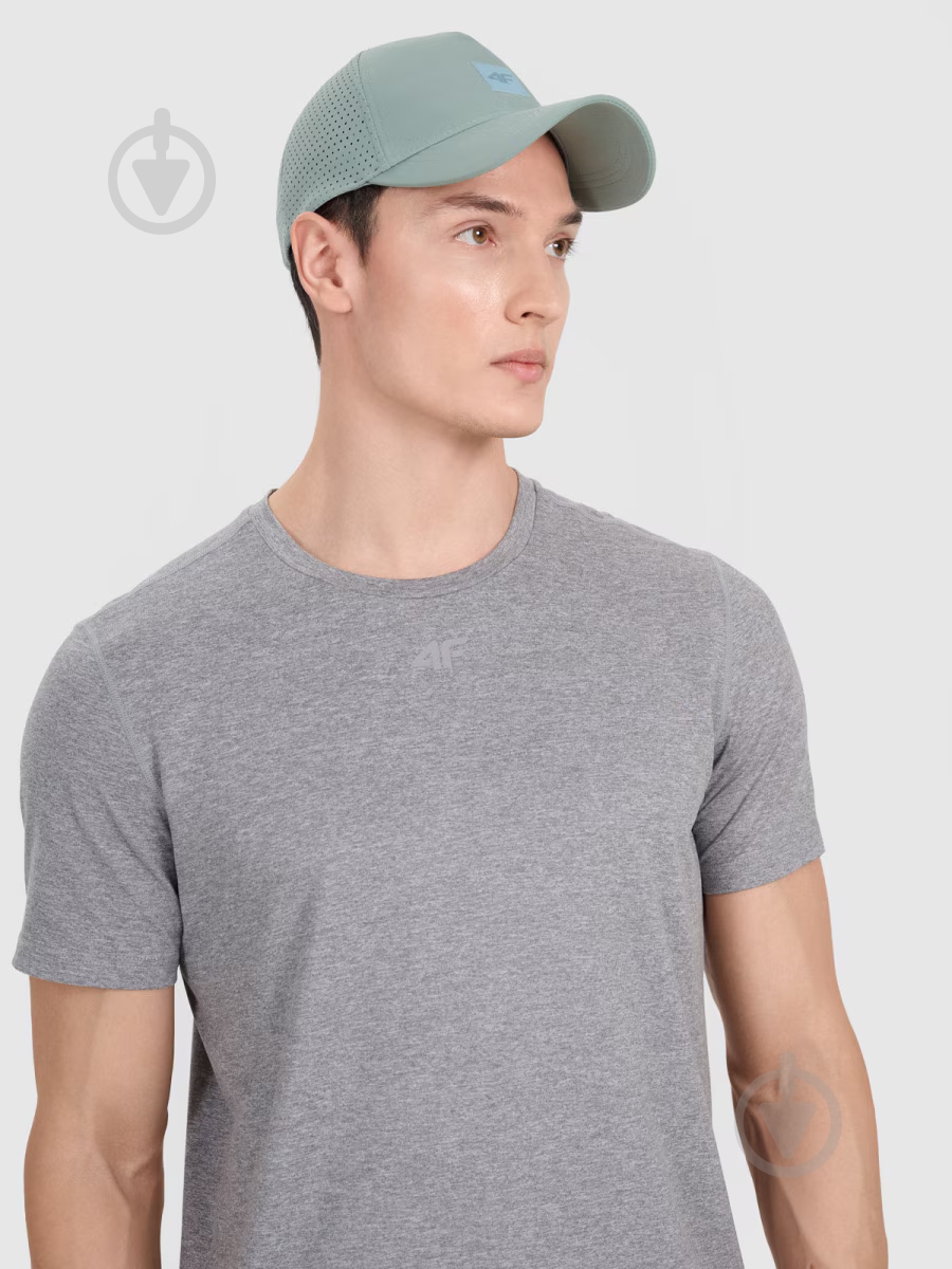 Майка 4F 4FWMM00TFTSM1831-25M р.3XL сірий - фото 3