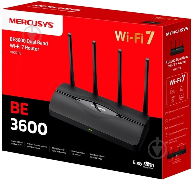 Роутер Mercusys MR27BE - фото 3