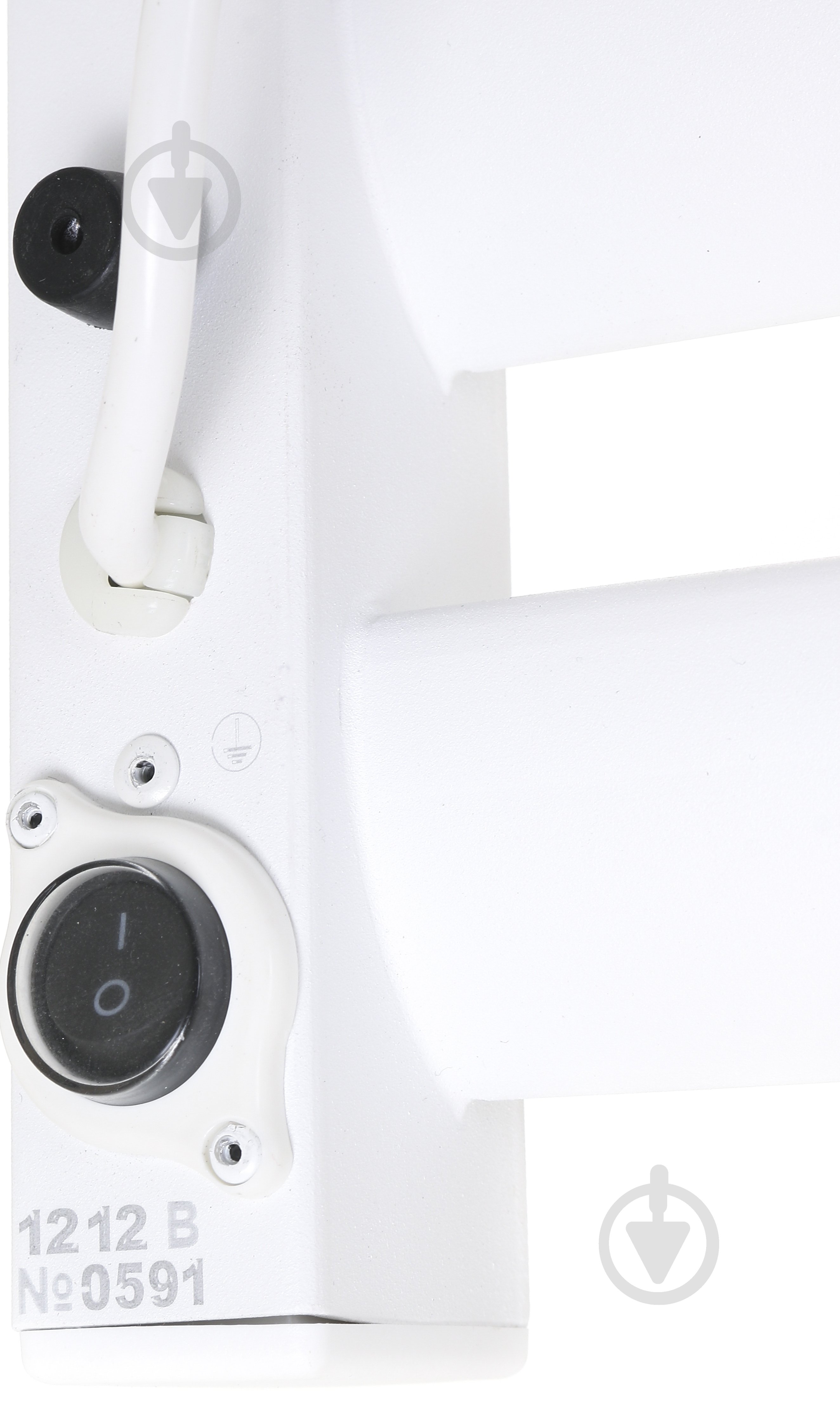 Рушникосушарка електрична Rhein Reya S10 500 х 800 E R PE/MAT RAL9003 White 200W - фото 4