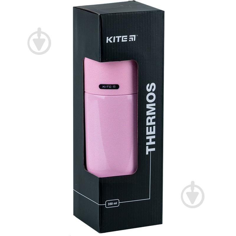 Термос KITE Pearl 350 мл розовый K24-302-3 - фото 4 Термос KITE Pearl 350 мл розовый K24-302-3 - фото 4