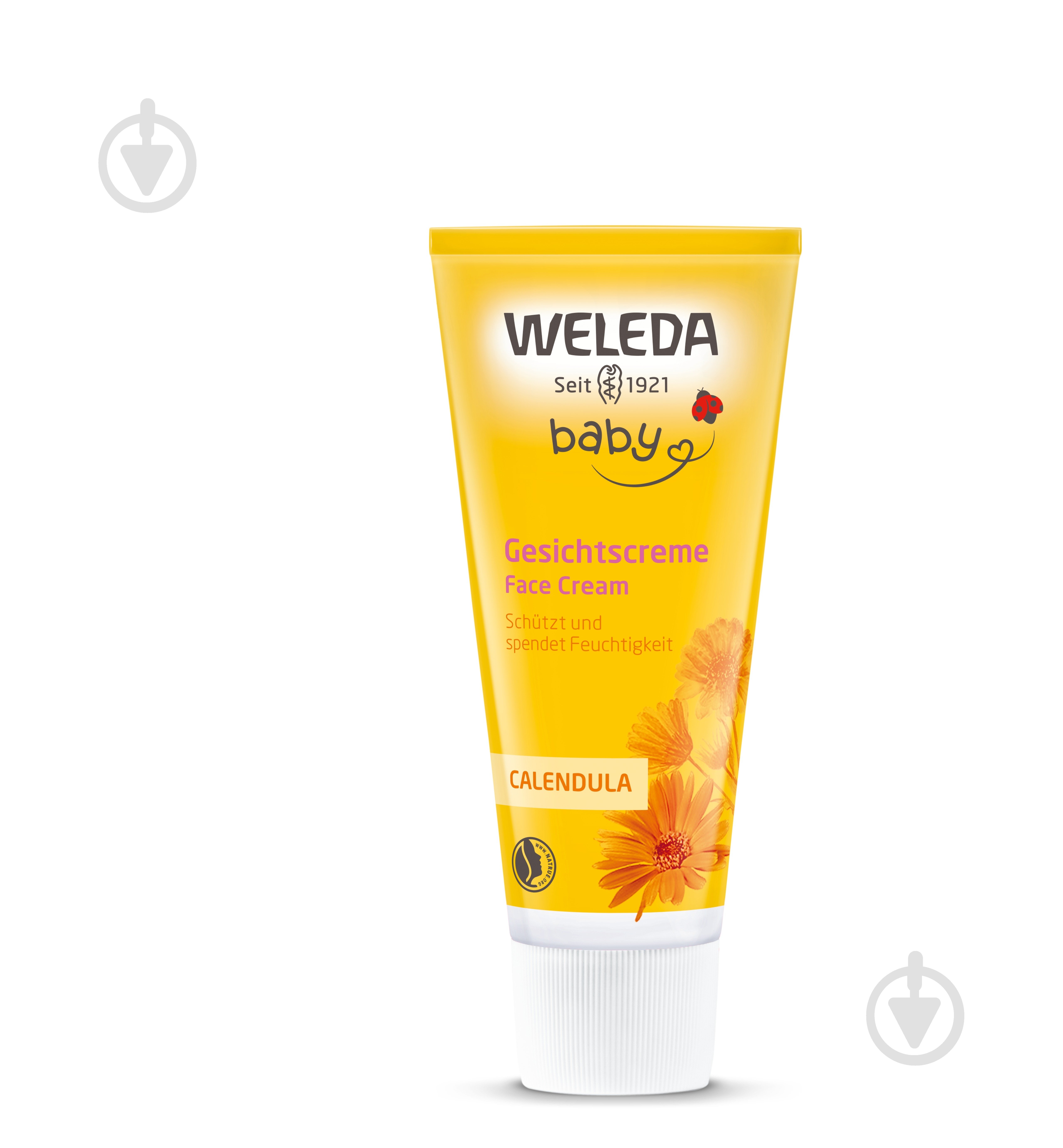 Крем детский дневной Weleda Календула (для лица) 50 мл - фото 1