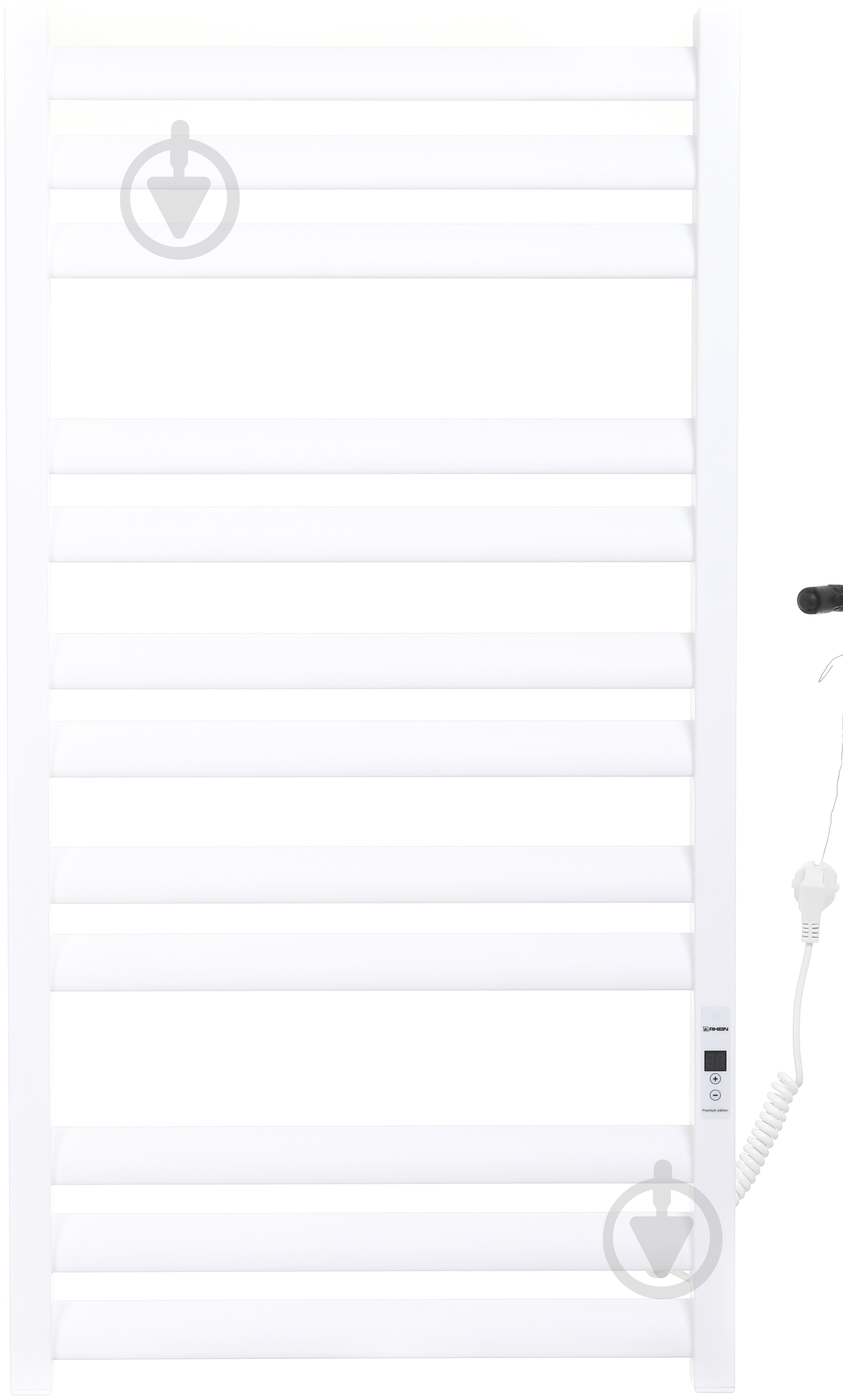 Рушникосушарка електрична Rhein Reya S12 500 х 1000 E R PE/MAT RAL9003 White 280W — фото 2