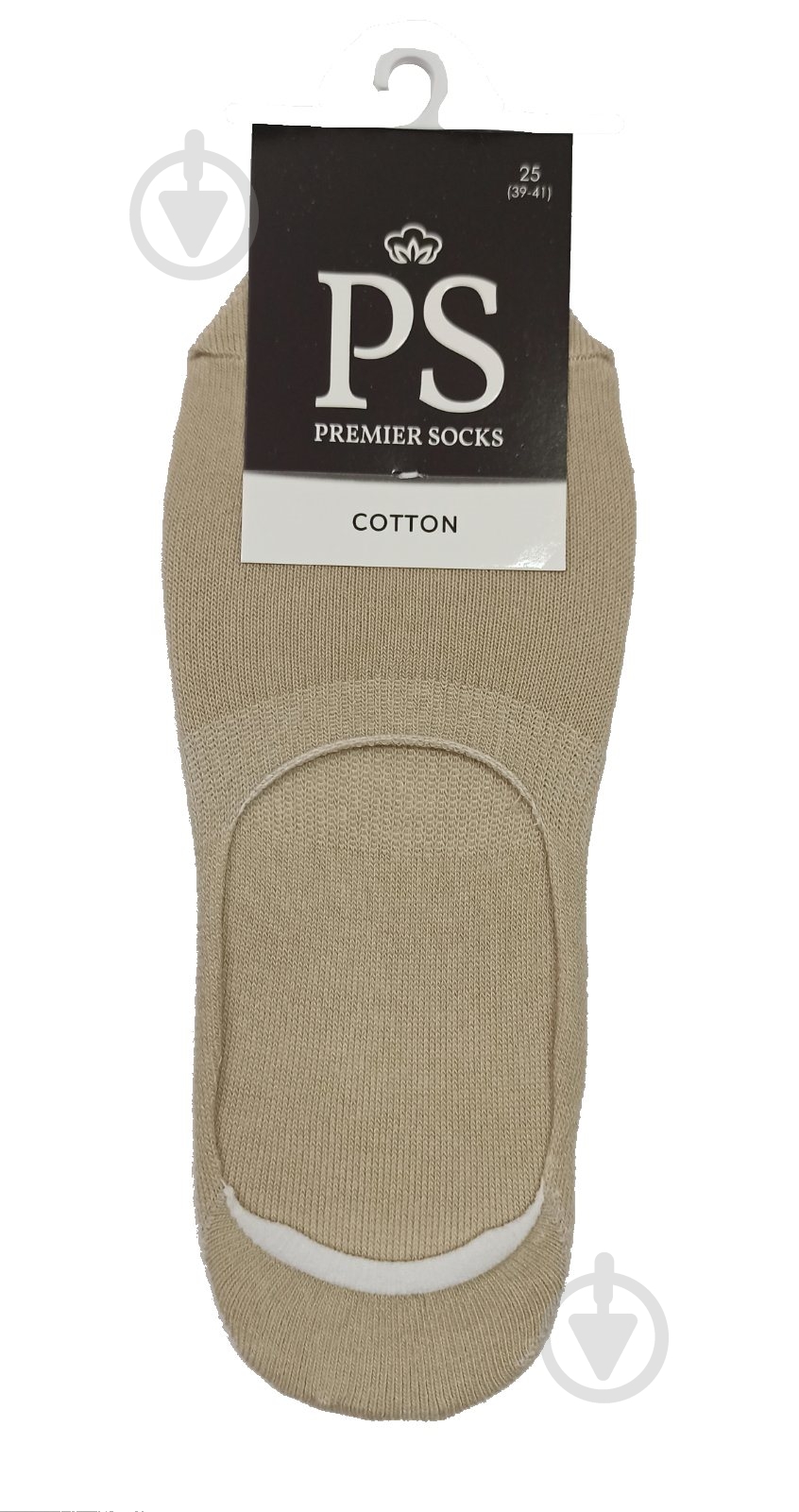 Следы Premier Socks арт. 888 р.25 бежевый - фото 1 Следы Premier Socks арт. 888 р.25 бежевый - фото 1