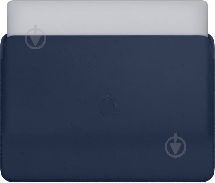 Чехол Apple Leather Sleeve MacBook Pro 16" (MWVC2ZM/A) Midnight Blue - фото 4