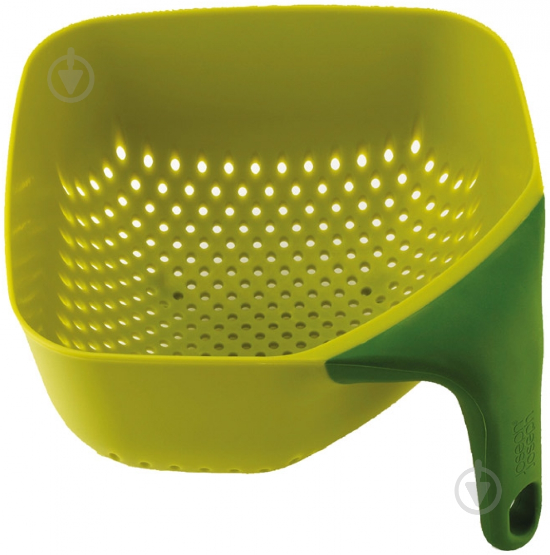 Дуршлаг Joseph Joseph Square Colander 16x16x9 см зеленый 1000286 - фото 1