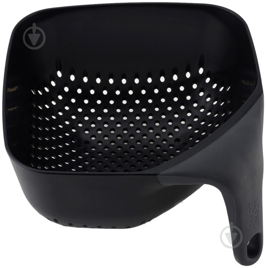 Дуршлаг Joseph Joseph Square Colander 16x16x9 см черный 1000288 - фото 1 Дуршлаг Joseph Joseph Square Colander 16x16x9 см черный 1000288 - фото 1