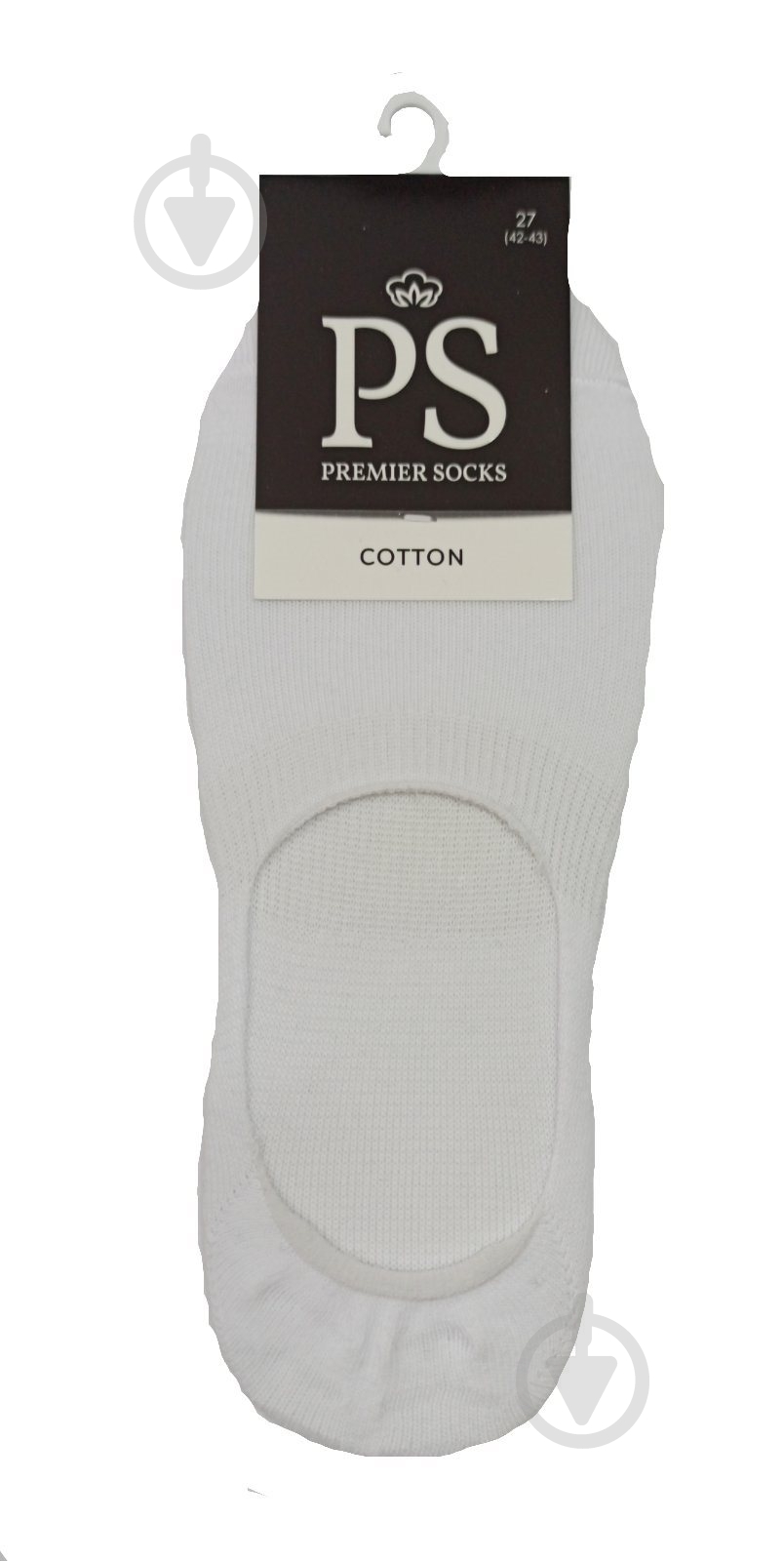 Следы Premier Socks арт. 888 р.27 белый - фото 1
