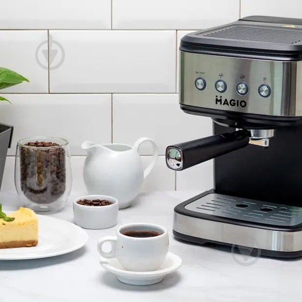 Кофеварка рожковая Magio MG-451 - фото 6