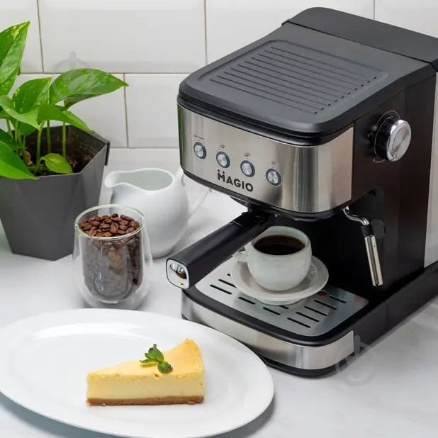 Кофеварка рожковая Magio MG-451 - фото 5