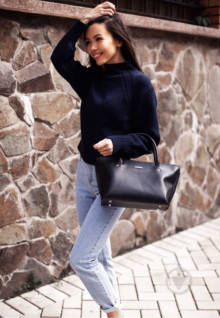 Сумка женская BlankNote Midi темно-синий BN-BAG-24-navy-blue - фото 8