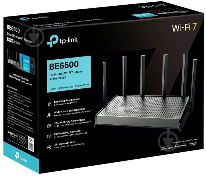 Роутер TP-Link ARCHER BE400 - фото 6
