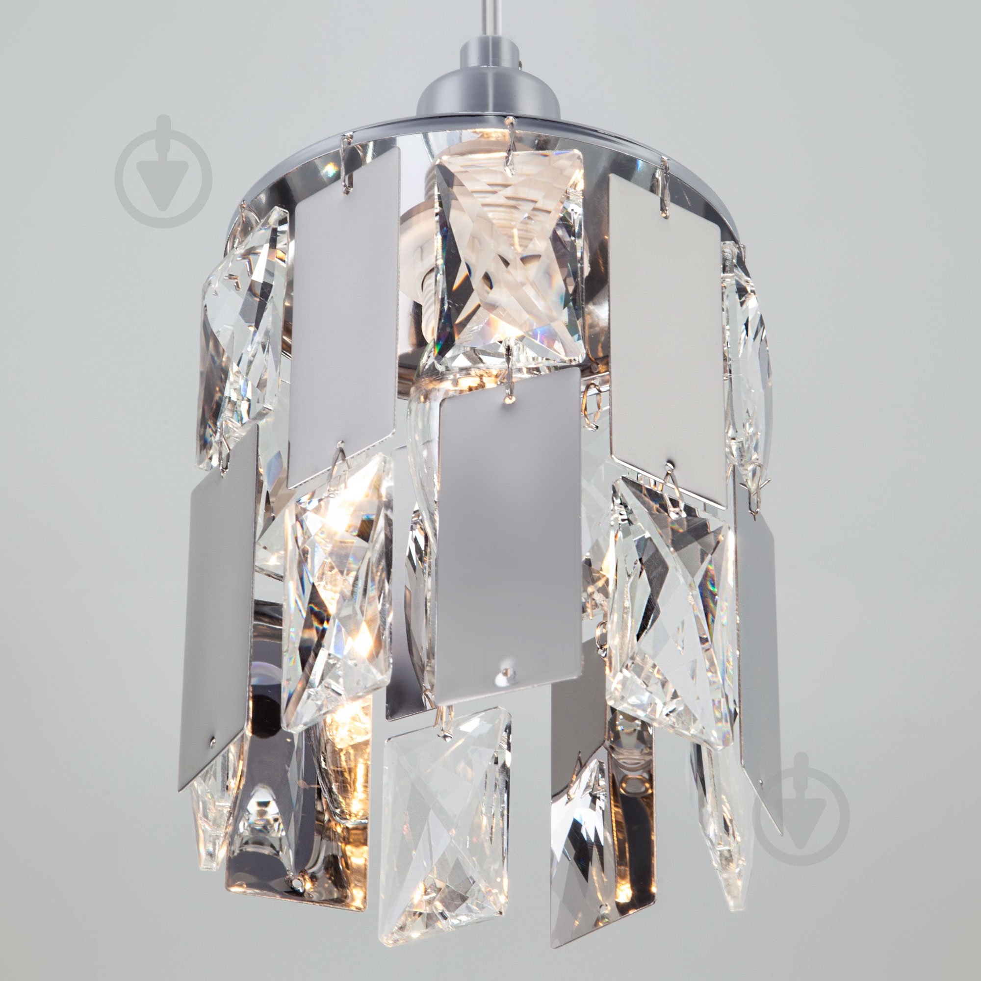 Подвес Strotskis Scoppio 1x60 Вт E14 хром 50101/1 (хром) - фото 2