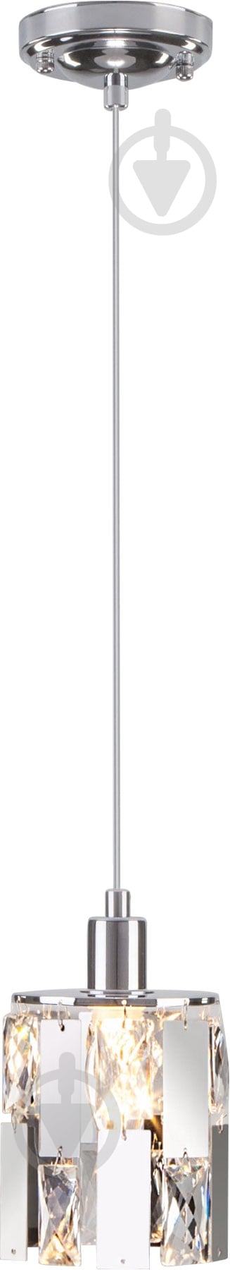 Подвес Strotskis Scoppio 1x60 Вт E14 хром 50101/1 (хром) - фото 1
