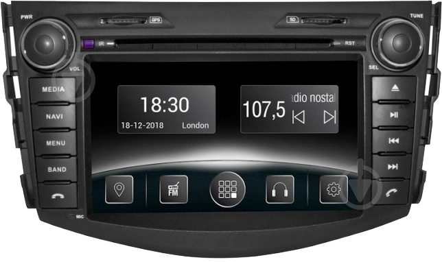 Автомагнитола Gazer CM5007-A30 - фото 1 Автомагнитола Gazer CM5007-A30 - фото 1