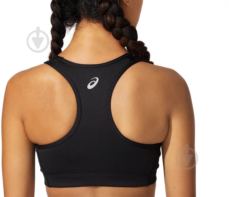 Бра Asics CORE ASICS LOGO BRA 2012C573-001 р.S черный - фото 5